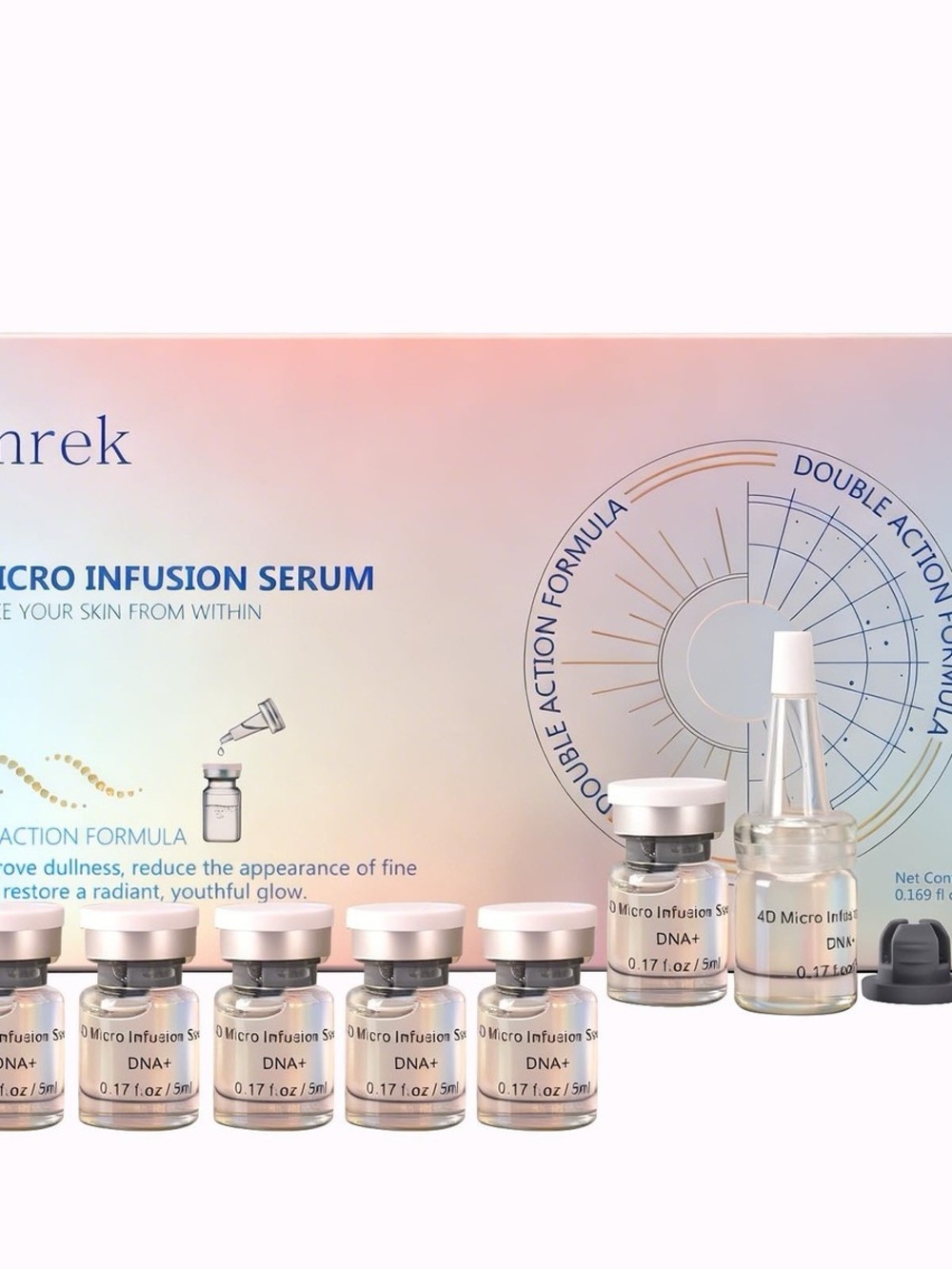 GANREK Advanced DNA Hydration Essence 4D Micro Infusion Serum 6 x 5 ML